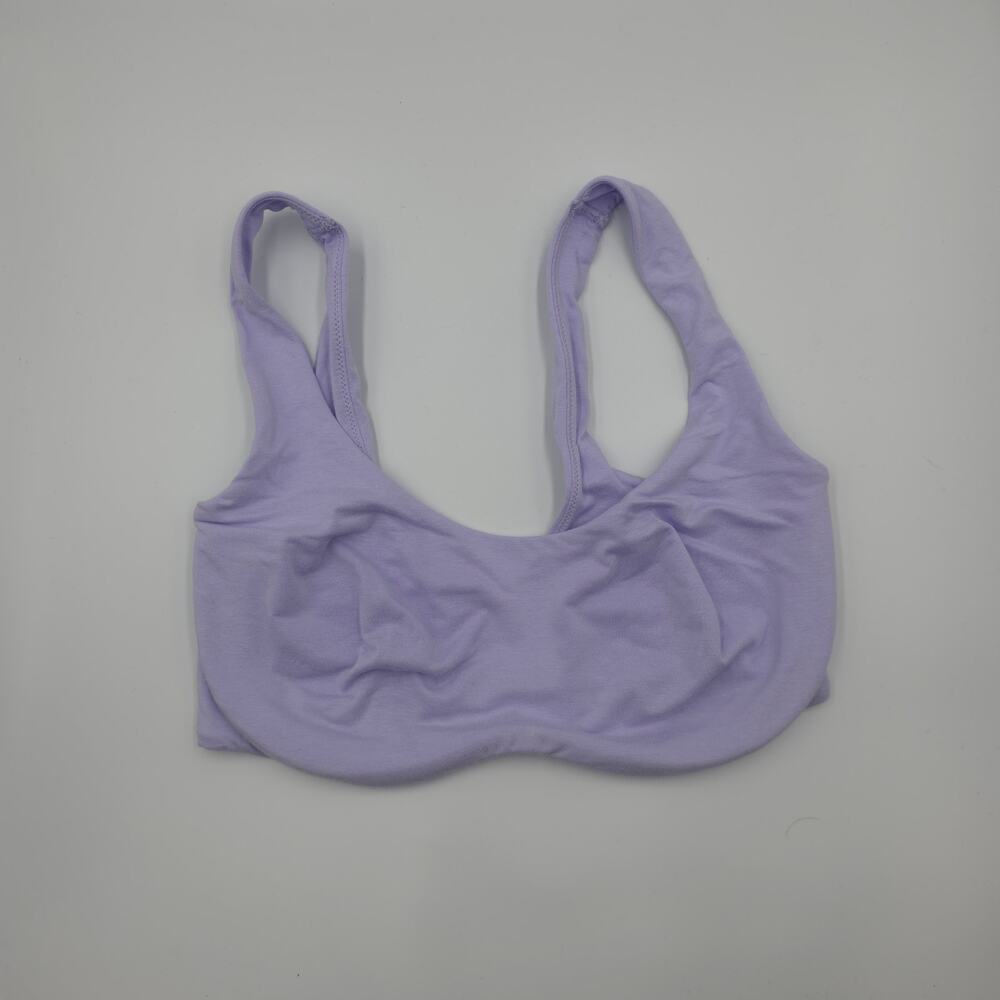 Pink VS Unpadded Underwire Bralette in Lavender Size Medium DD
